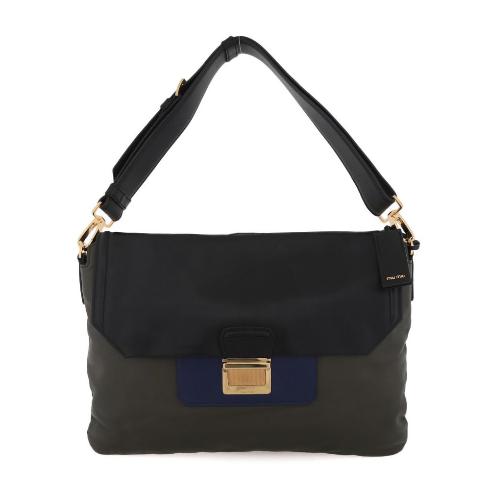 MIU MIU Vitello Soft Shoulder Bag